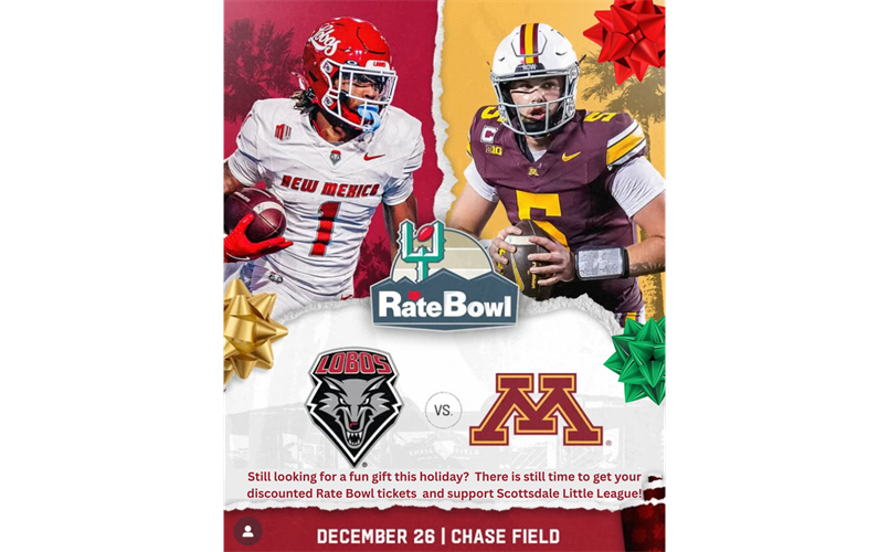 Rate Bowl!  Support SLL with your ticket purchase!